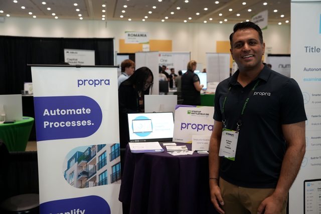 Propra team at TechCrunch Disrupt 2026