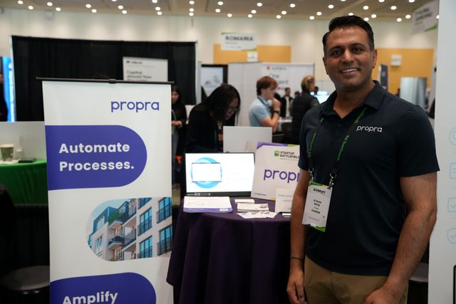 Propra team at TechCrunch Disrupt 2026