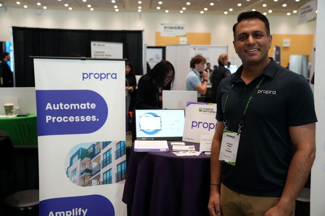 Propra team at TechCrunch Disrupt 2026