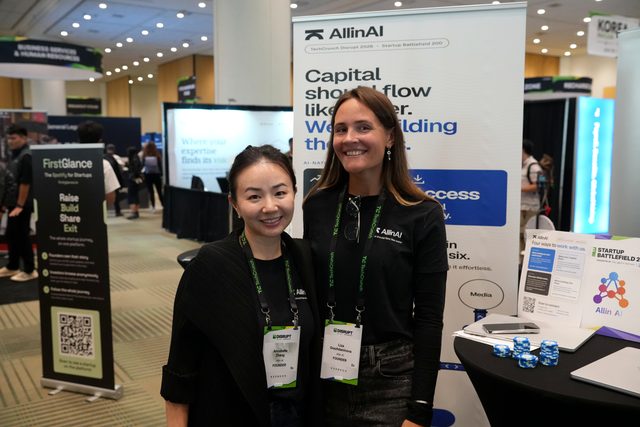 Allin AI team at TechCrunch Disrupt 2026