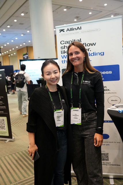 Allin AI team at TechCrunch Disrupt 2026
