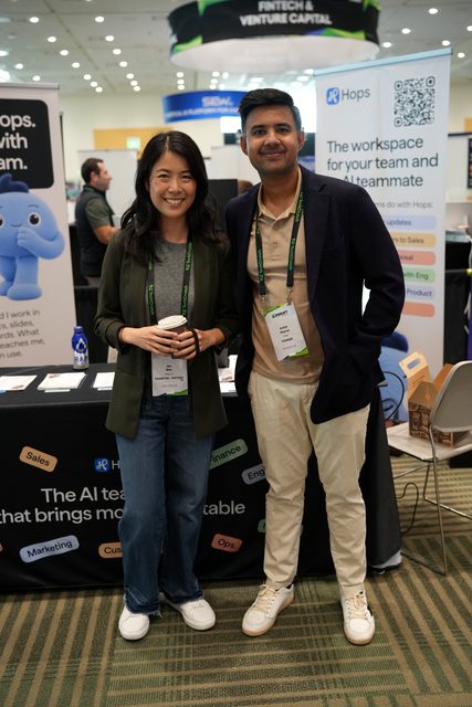 Hops team at TechCrunch Disrupt 2026