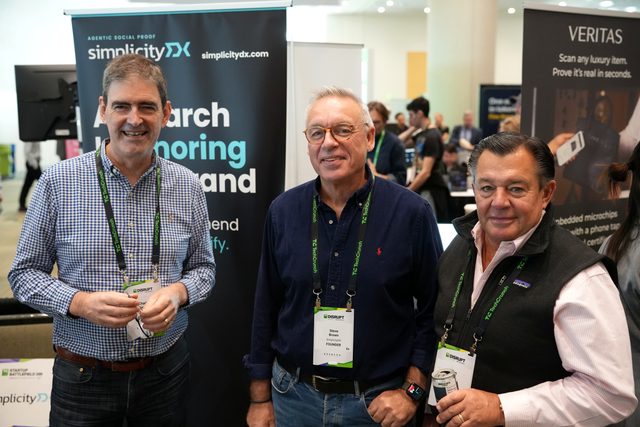 SimplicityDX team at TechCrunch Disrupt 2026