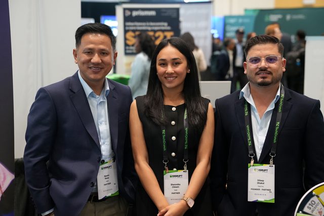 Veel team at TechCrunch Disrupt 2026