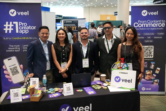 Veel team at TechCrunch Disrupt 2026