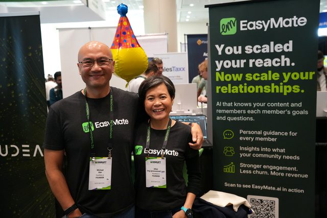 EasyMate.ai team at TechCrunch Disrupt 2026