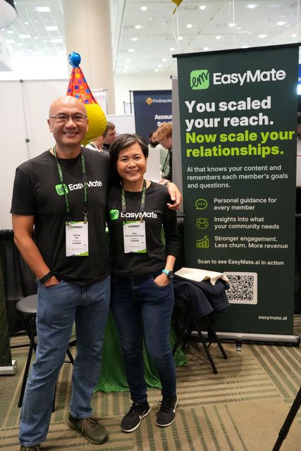 EasyMate.ai team at TechCrunch Disrupt 2026