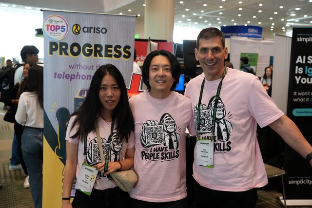 Ariso team at TechCrunch Disrupt 2026