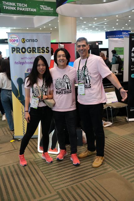 Ariso team at TechCrunch Disrupt 2026