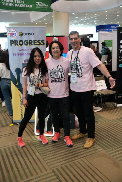 Ariso team at TechCrunch Disrupt 2026
