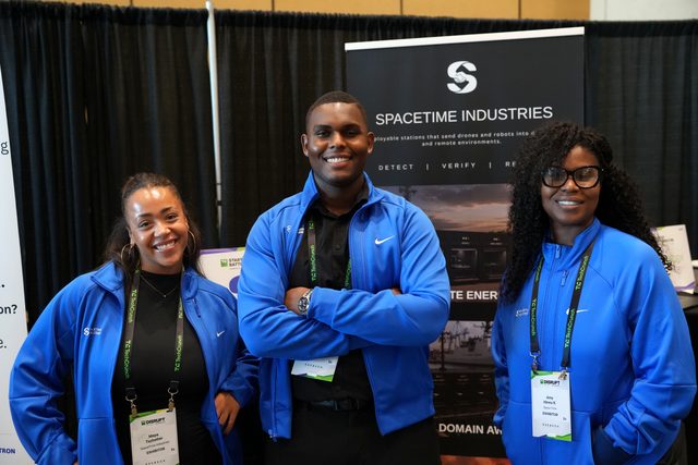 SpaceTime Industries team at TechCrunch Disrupt 2026