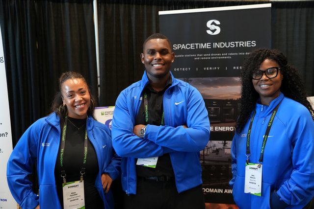 SpaceTime Industries team at TechCrunch Disrupt 2026