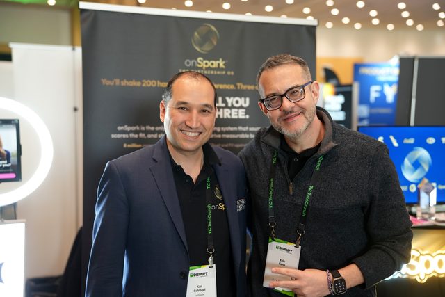 onSpark team at TechCrunch Disrupt 2026