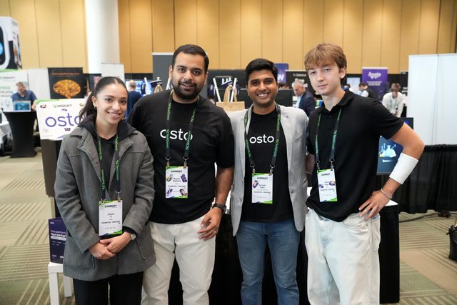 Osto team at TechCrunch Disrupt 2026