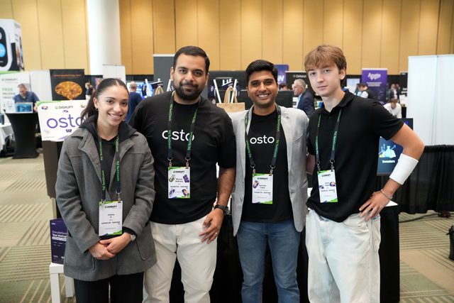 Osto team at TechCrunch Disrupt 2026