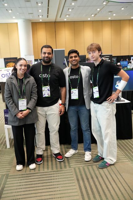 Osto team at TechCrunch Disrupt 2026