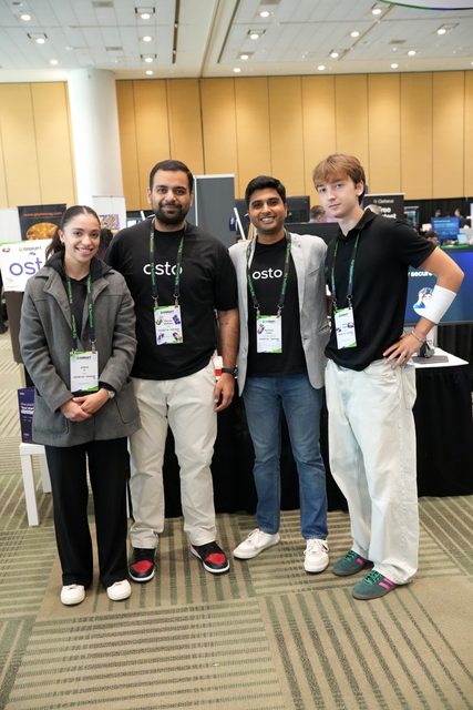 Osto team at TechCrunch Disrupt 2026