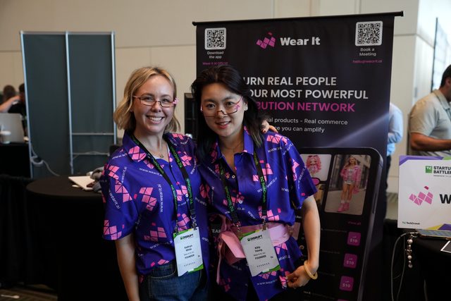 Wear It AI team at TechCrunch Disrupt 2026
