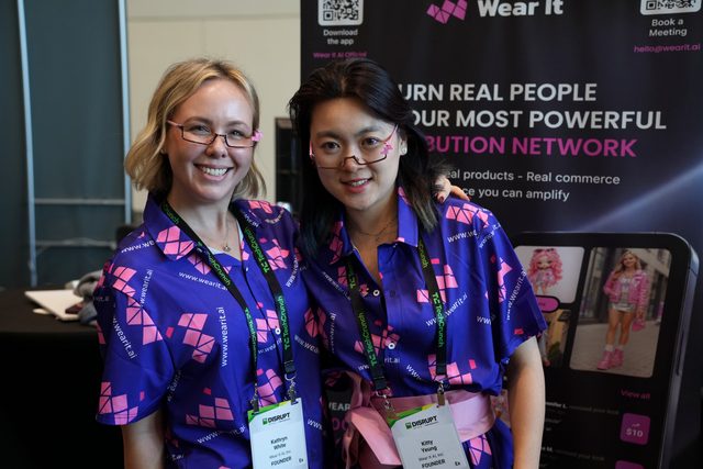 Wear It AI team at TechCrunch Disrupt 2026