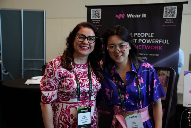 Wear It AI team at TechCrunch Disrupt 2026