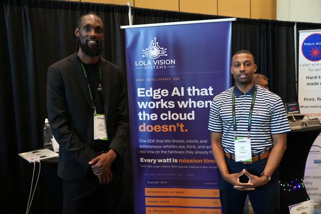 Lola Vision Systems team at TechCrunch Disrupt 2026