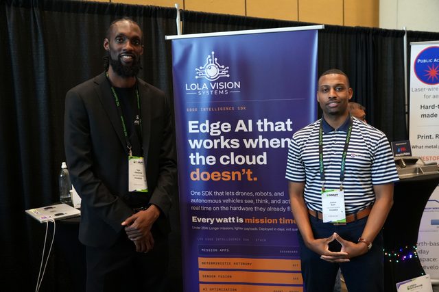 Lola Vision Systems team at TechCrunch Disrupt 2026