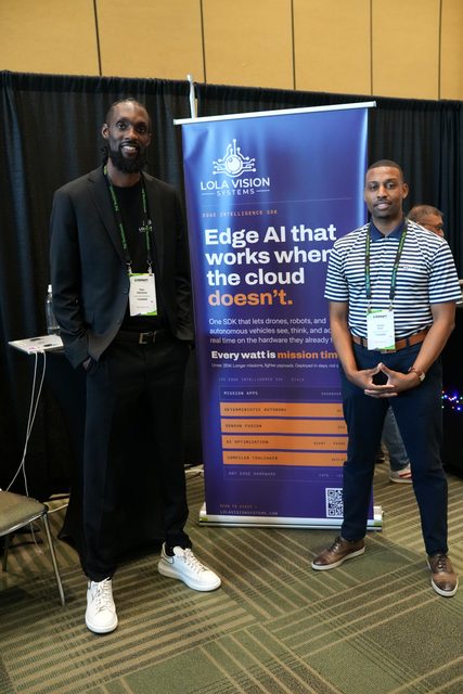 Lola Vision Systems team at TechCrunch Disrupt 2026