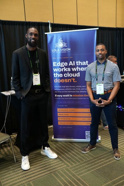 Lola Vision Systems team at TechCrunch Disrupt 2026