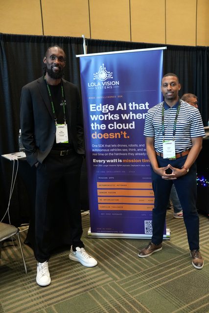 Lola Vision Systems team at TechCrunch Disrupt 2026