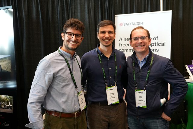 SatEnlight team at TechCrunch Disrupt 2026