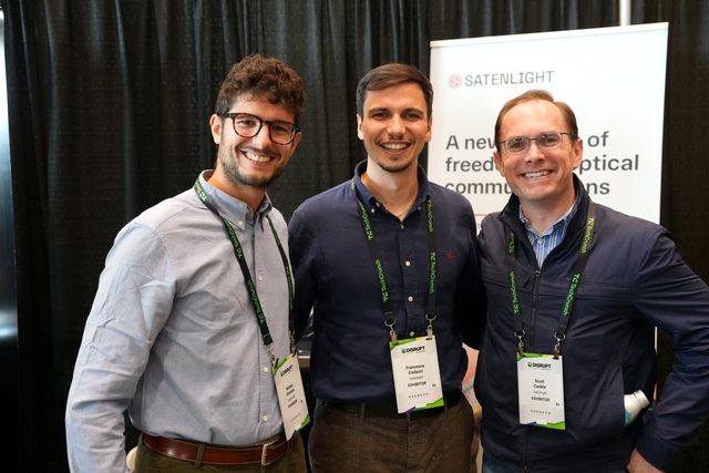 SatEnlight team at TechCrunch Disrupt 2026