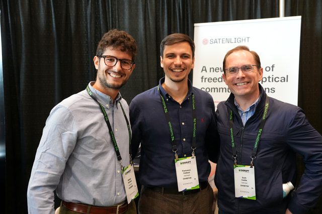 SatEnlight team at TechCrunch Disrupt 2026