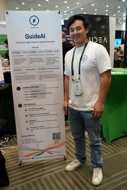 GuideAI team at TechCrunch Disrupt 2026