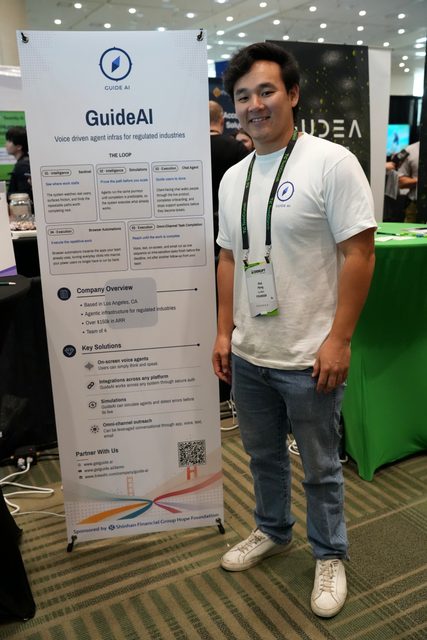 GuideAI team at TechCrunch Disrupt 2026