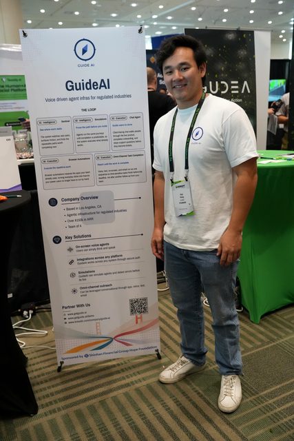 GuideAI team at TechCrunch Disrupt 2026
