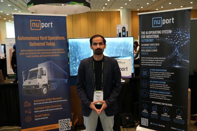 NuPort Robotics team at TechCrunch Disrupt 2026