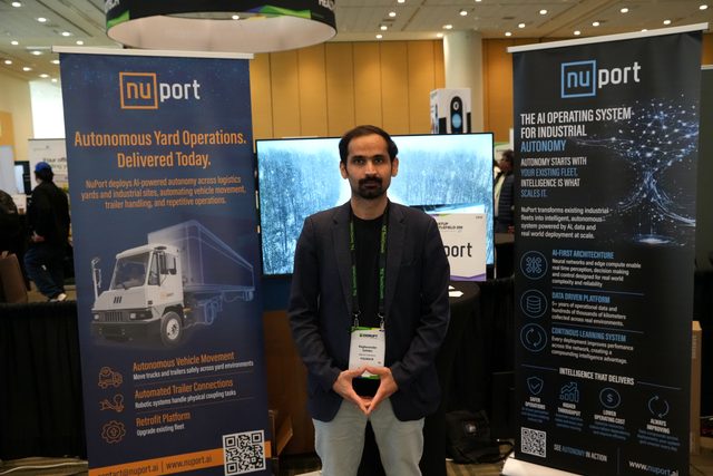 NuPort Robotics team at TechCrunch Disrupt 2026