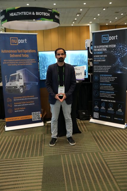 NuPort Robotics team at TechCrunch Disrupt 2026
