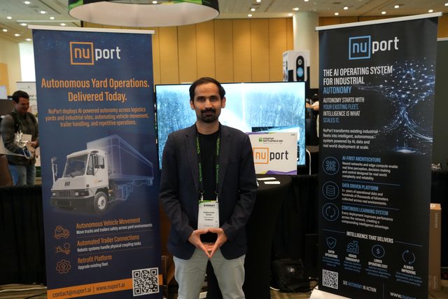 NuPort Robotics team at TechCrunch Disrupt 2026
