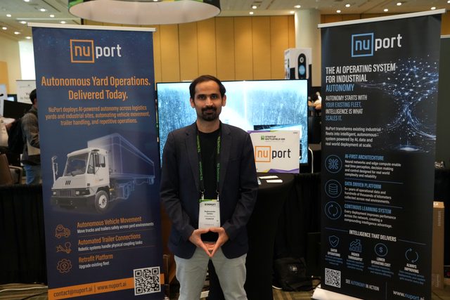 NuPort Robotics team at TechCrunch Disrupt 2026