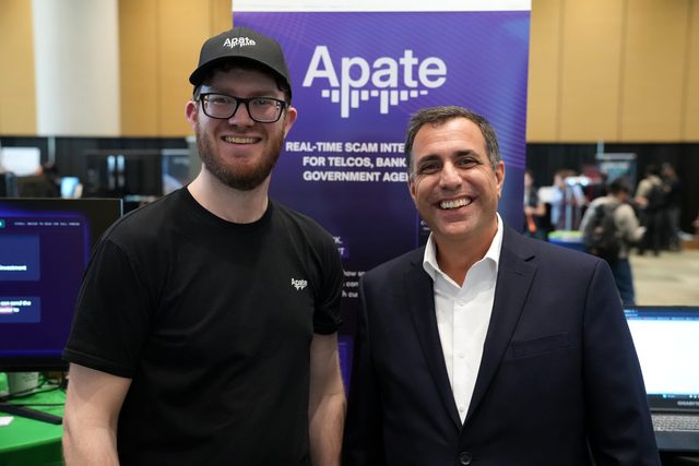 Apate.ai team at TechCrunch Disrupt 2026