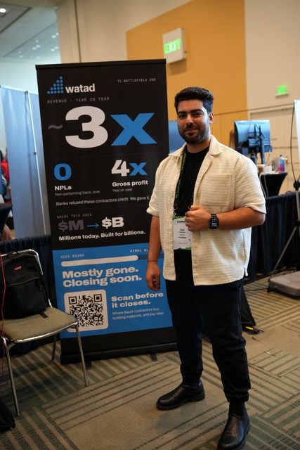 Watad team at TechCrunch Disrupt 2026