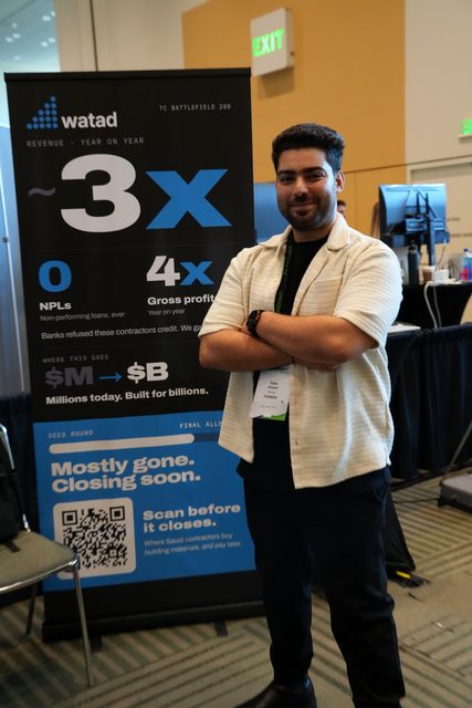 Watad team at TechCrunch Disrupt 2026