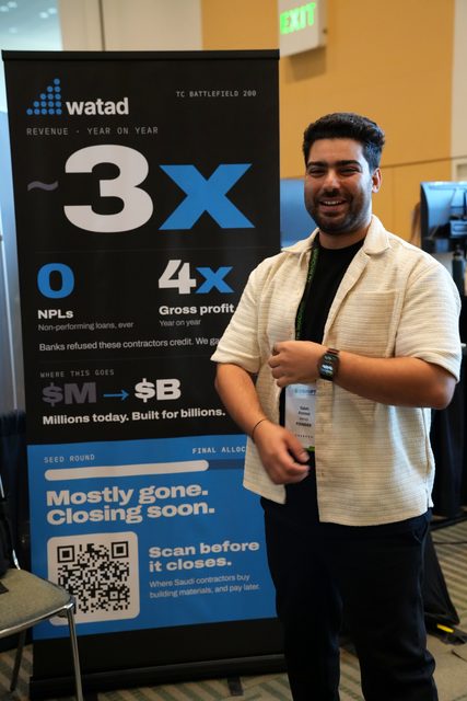 Watad team at TechCrunch Disrupt 2026