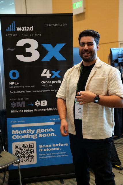 Watad team at TechCrunch Disrupt 2026