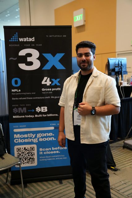 Watad team at TechCrunch Disrupt 2026
