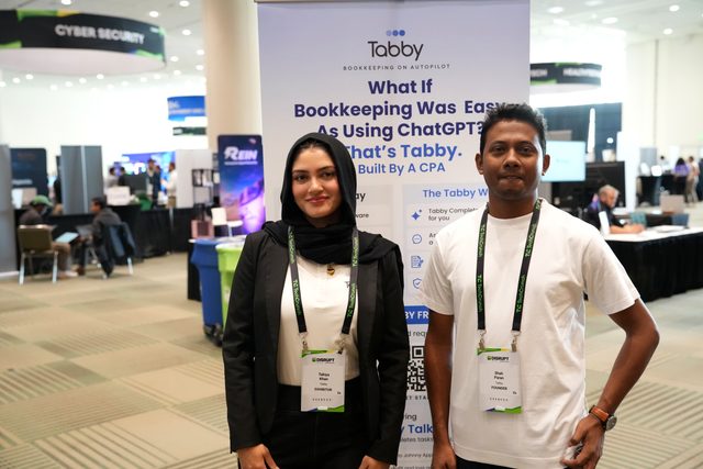 Tabby team at TechCrunch Disrupt 2026