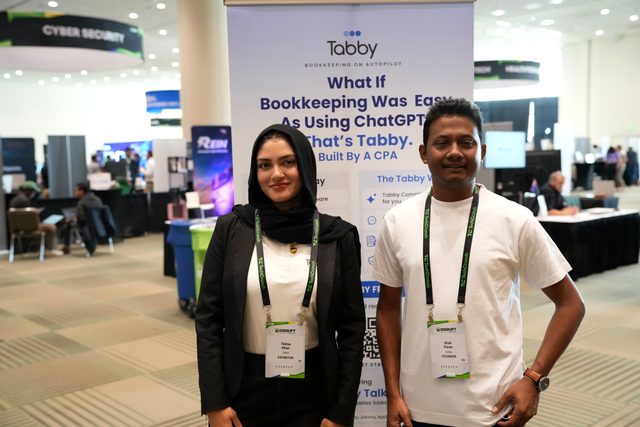 Tabby team at TechCrunch Disrupt 2026