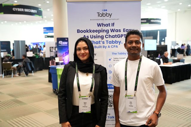Tabby team at TechCrunch Disrupt 2026