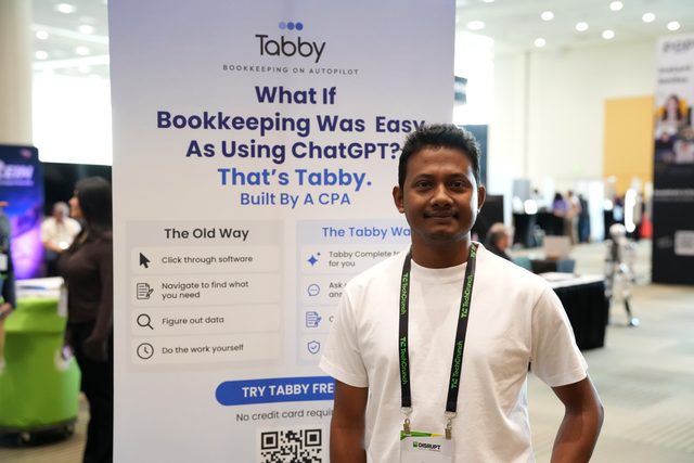Tabby team at TechCrunch Disrupt 2026